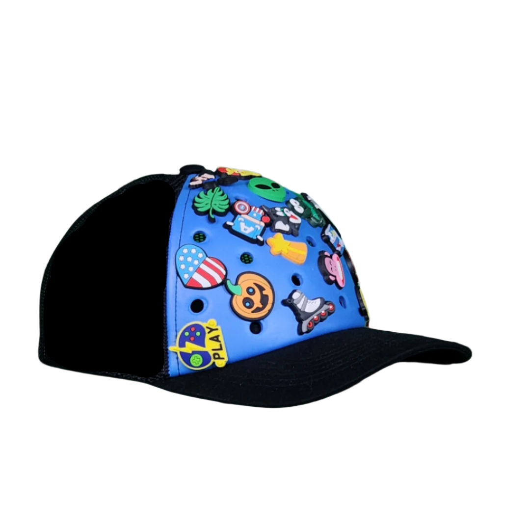 Blue Bolt Hat