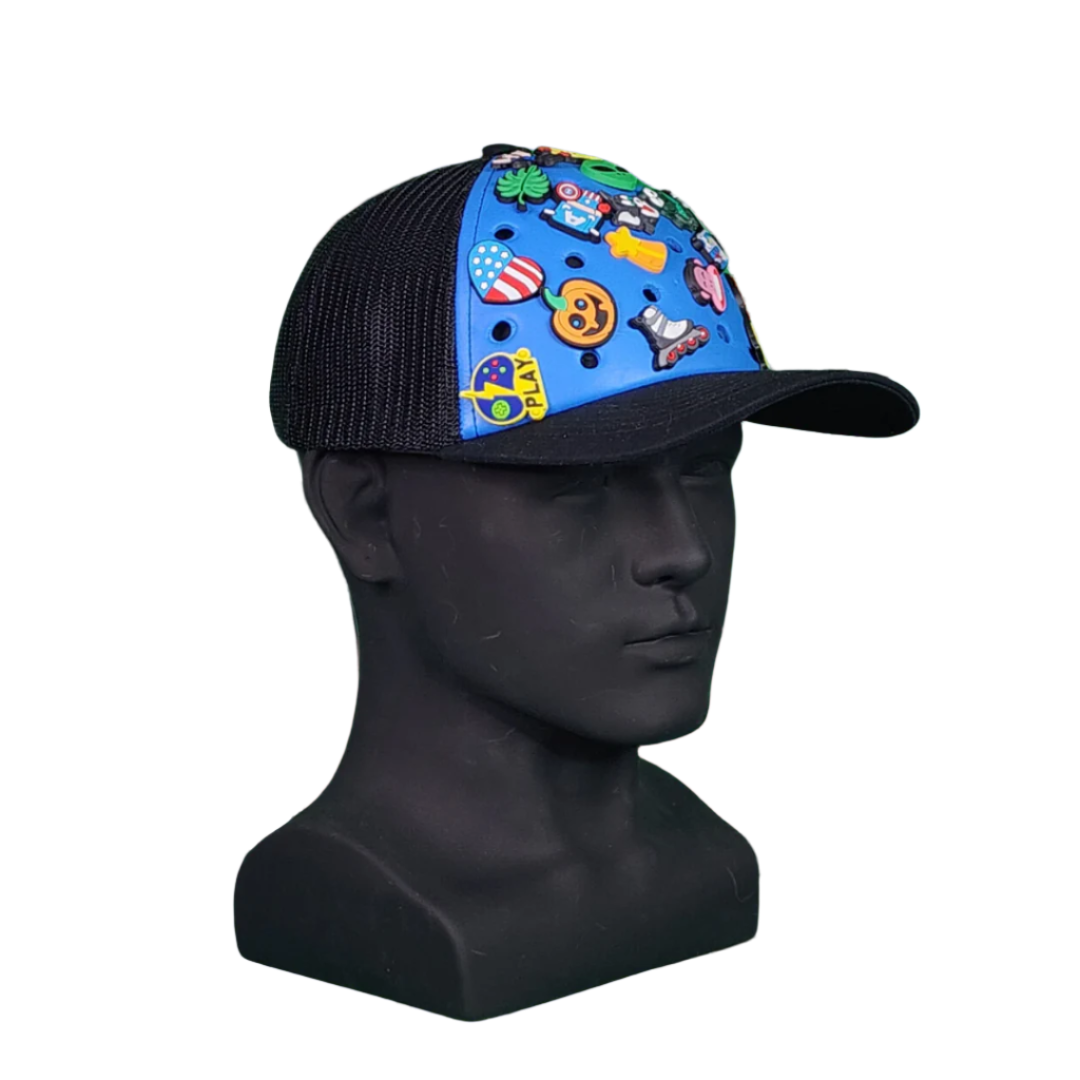 Blue Bolt Hat