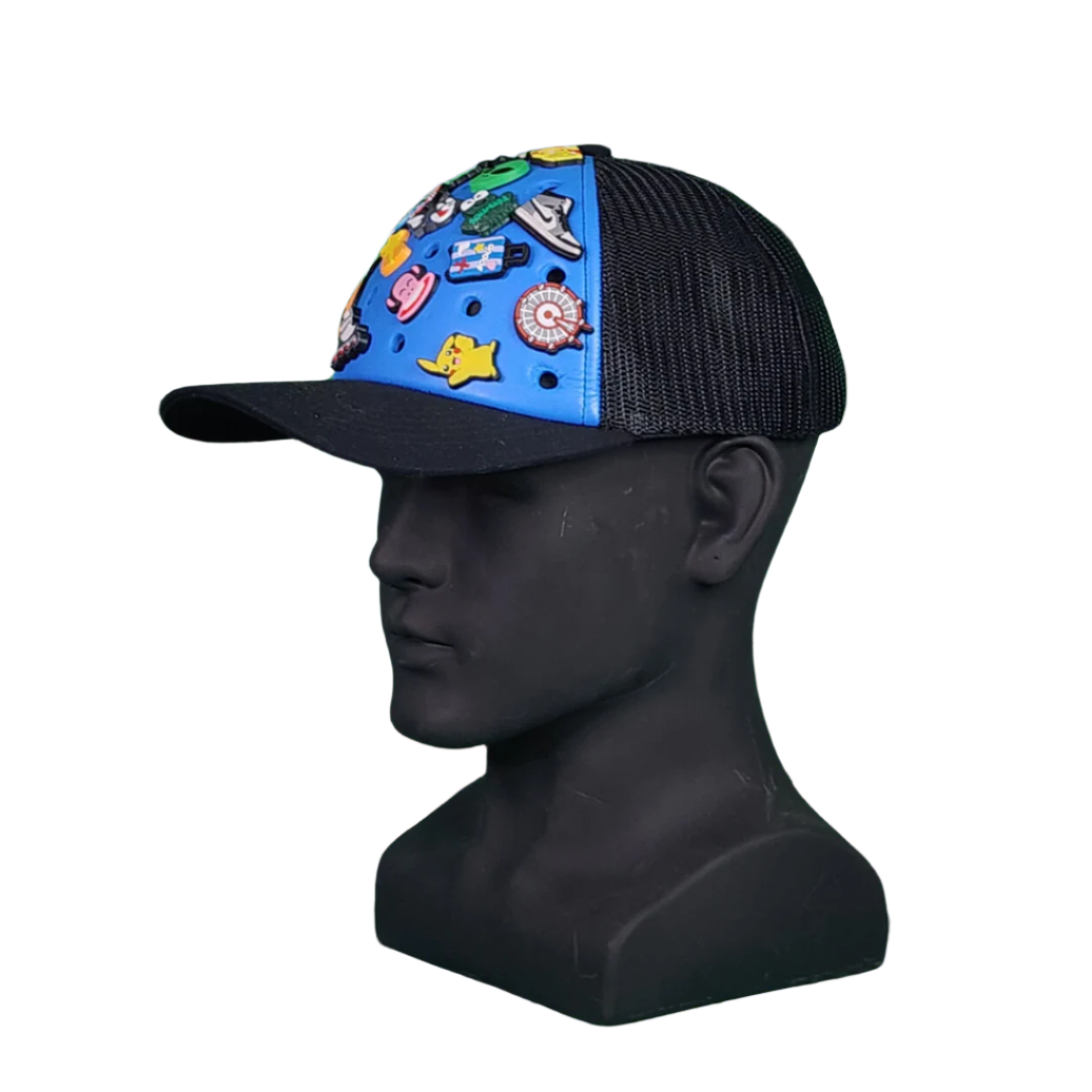 Blue Bolt Hat