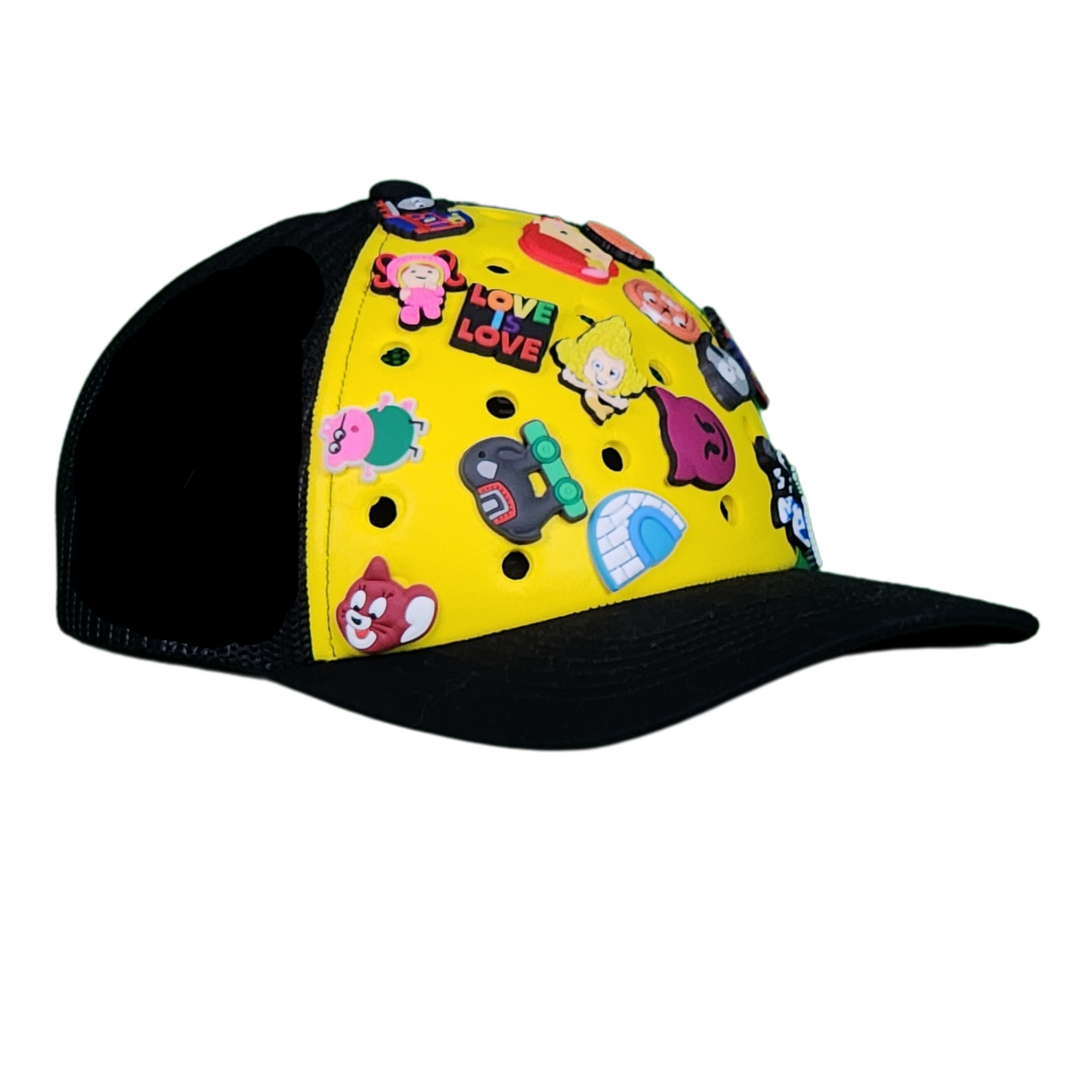 Yellow Bolt Hat