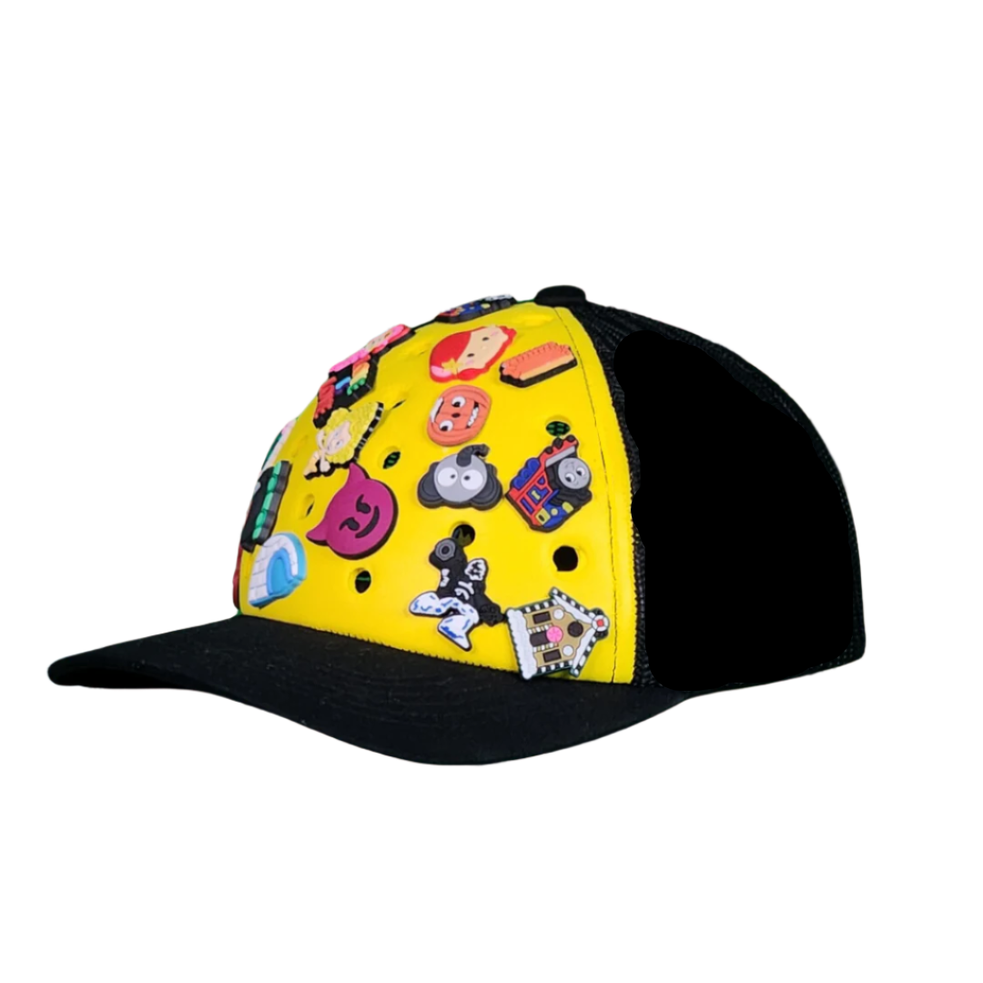 Yellow Bolt Hat