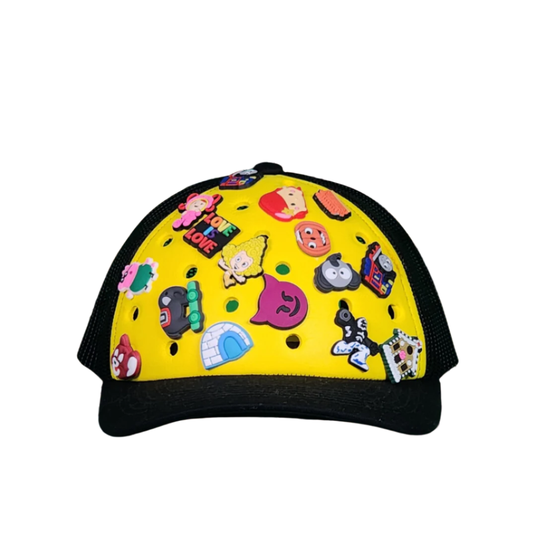 Yellow Bolt Hat