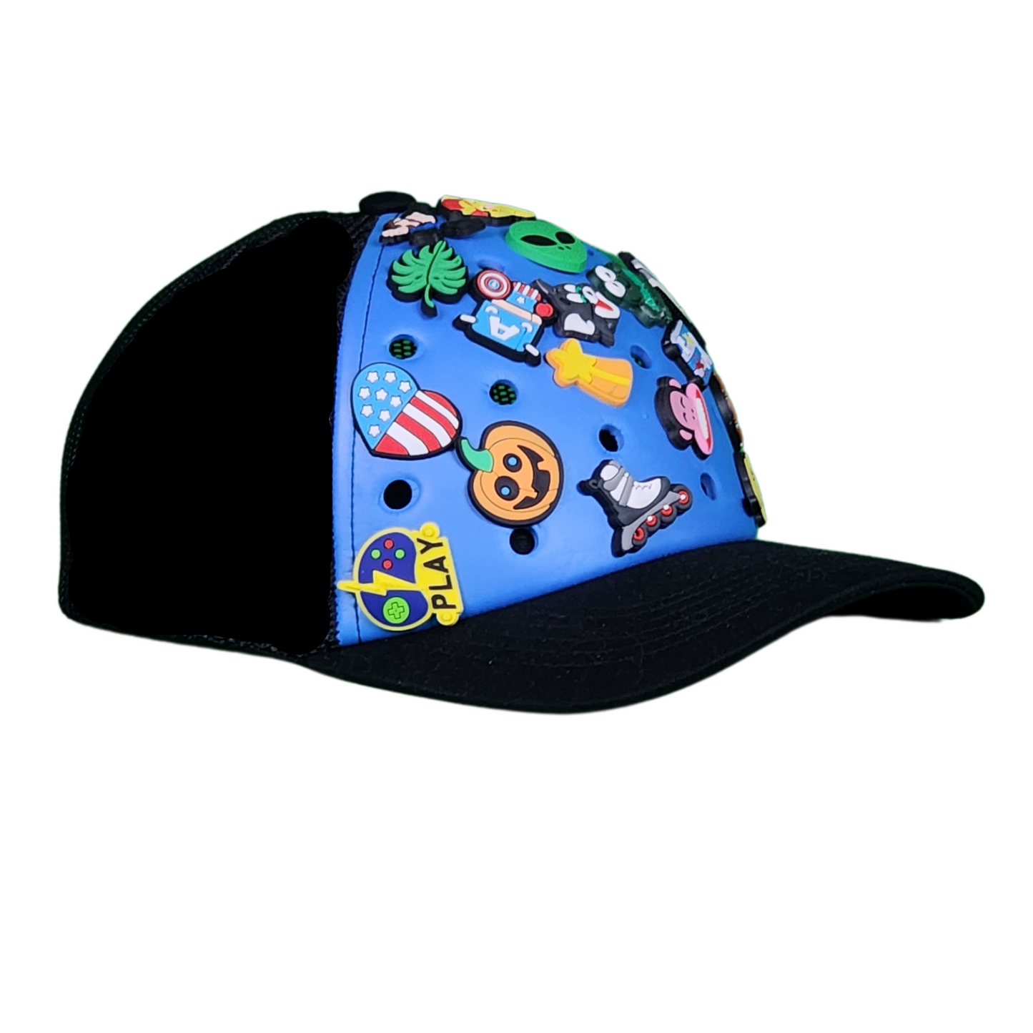 Blue Bolt Hat