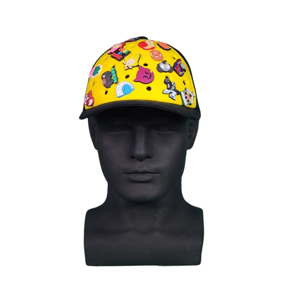 Yellow Bolt Hat