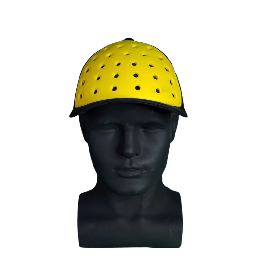 Yellow Bolt Hat